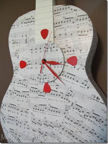 guitar clock