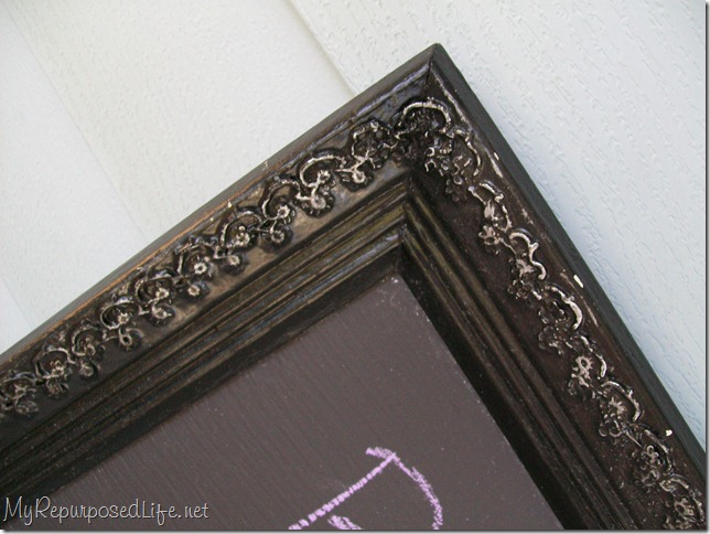 thrift store frame with detail