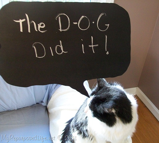 chalkboard speech bubble 