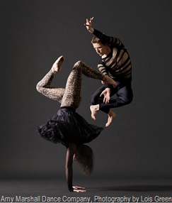 Amy Marshall Dance Company, Photography by Lois Greenfield -Chad Levy and Eileen Jaworowicz 