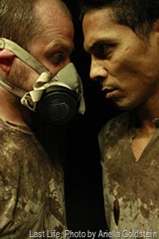 Last Life, Pictured Timothy Haskell and Taimak Guarriello, Photo by Ariella Goldstein