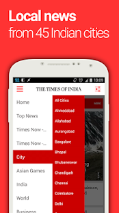 The Times of India News - screenshot thumbnail