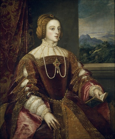 La emperatriz Isabel de Portugal de Tiziano (1548)