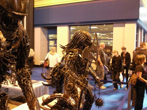 Life size Alien and Predator