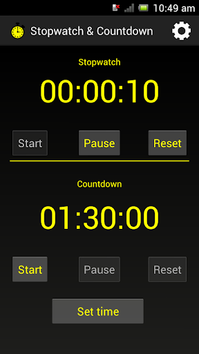 Stopwatch Countdown