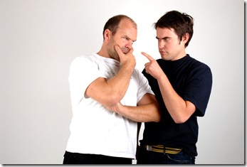 Two guys argueing [www.crestock.com]