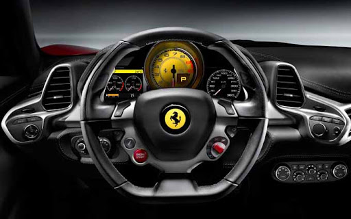 Ferrari F-458 Itália - volante