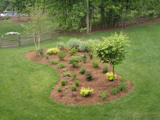 newly installed island bed