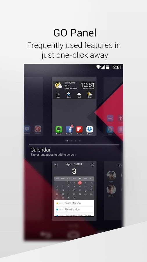 GO Launcher EX - screenshot