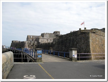 Castle Cornet built to protect  the entrance to St Peter Port.