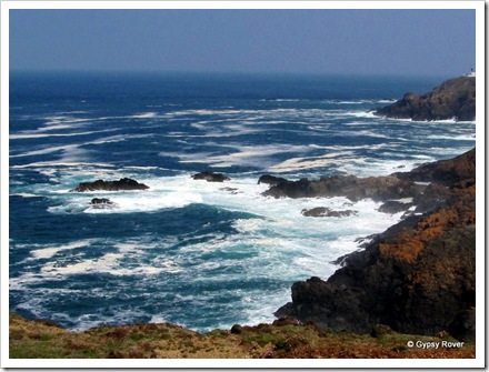 Wild Cornish coastline.