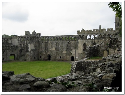 The Bishops Palace, St Davids built in the time of Bishop de Gower after who the peninsular is named.