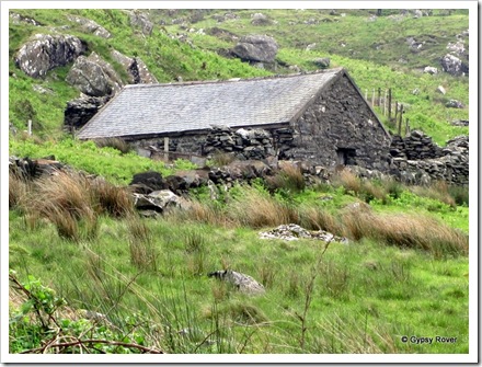 Stone Croft tucked away in the mountains.