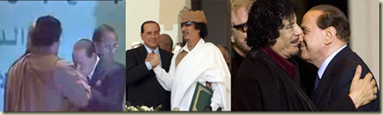 Gaddafi-Burlesconi