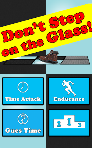 【免費街機App】Don't Step on the Glass-APP點子