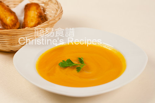 南瓜甜薯湯 Pumpkin and Sweet Potato Soup01