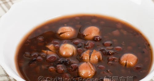 Red Bean and Black Glutinous Rice Dessert | Christine's Recipes: Easy ...