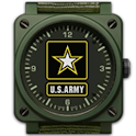 US ARMY CLOCK WIDGET logo