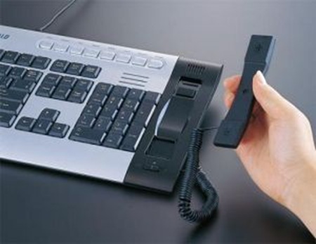 buffalo-keyboard-with-skype-phone