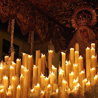 la Virgen de la Salud de San Gonzalo (TRIANA) por calle Pastor y Landeros
