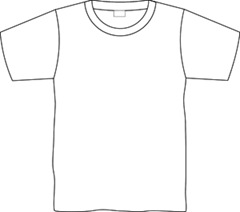 Template T-Shirt