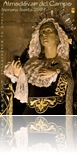 La imagen de Nuestra Señora de los Dolores, tallada por Benlliure, protagoniza el cartel anunciador de este año.