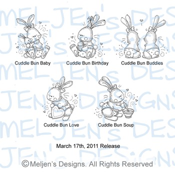 Meljens Designs March 17th Release Display