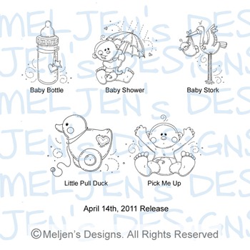 Meljens Designs April 14th Release Display