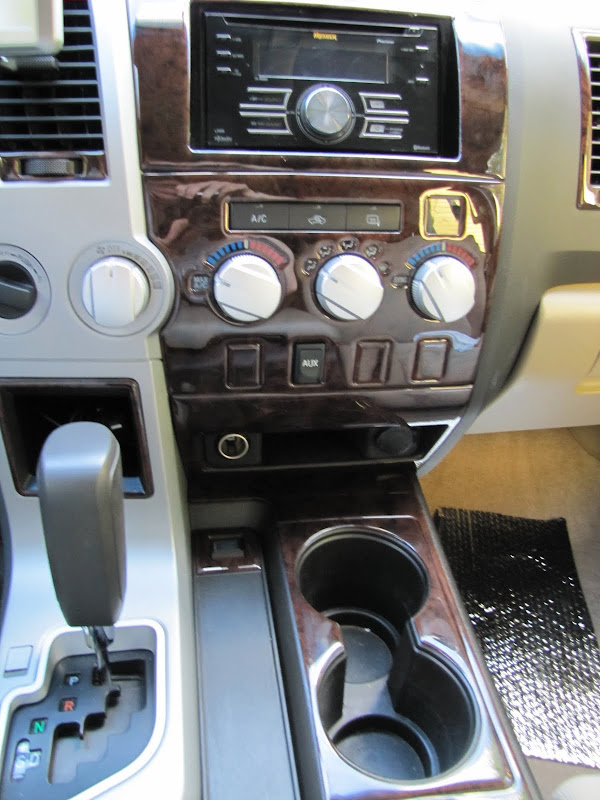Newly installed (fake)wood dash kit... LOTS of pics. - TundraTalk.net - Toyota Tundra Discussion ...