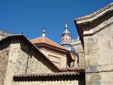 cúpulas - real monasterio de santa maría de guadalupe