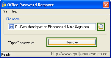 Cara Menghilangkan Password pada File Ms. Word dan Exel