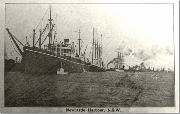 Newcastle steam and sail c 1900
