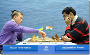 Ponomariov vs Anand, 1st Round (courtesy of Chessvibes.com)