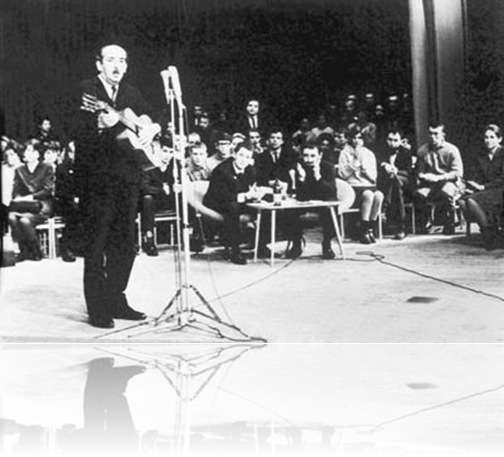 А.Галич на Фестивале и семинаре песенной поэзии в Новосибирске. 1968 г.