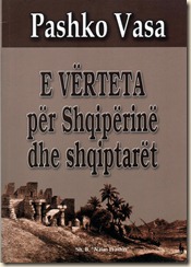 Copertina del libro, versione albanese
