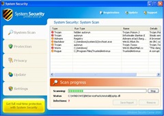 remove virus Security System