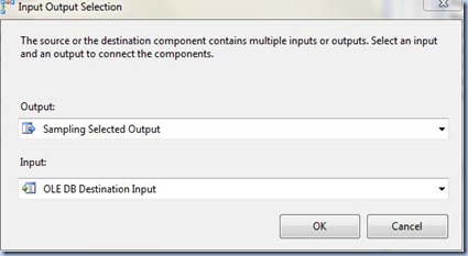 SSIS - Input Output Selection