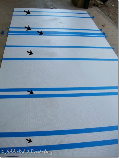 hand painted floor cloth 7