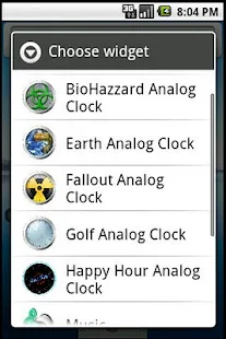 Fallout Clock Widget