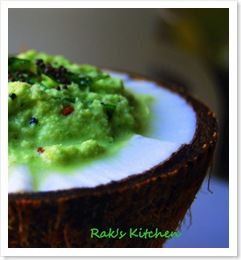 coriander coconut chutney