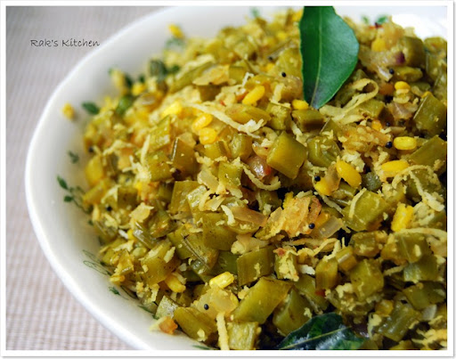 cluster beans poriyal recipe