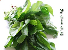 Palak leaves