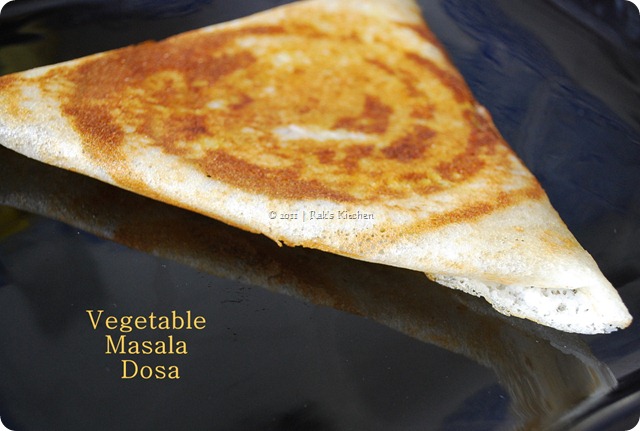 Special vegetable masala dosa - Hot chips style Special vegetable masala dosa - Hot chips style