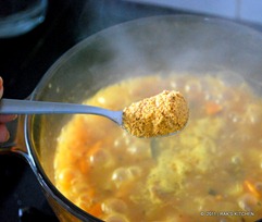 Add sambar powder Add sambar powder