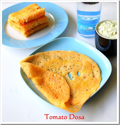 Tomato dosa Tomato dosa