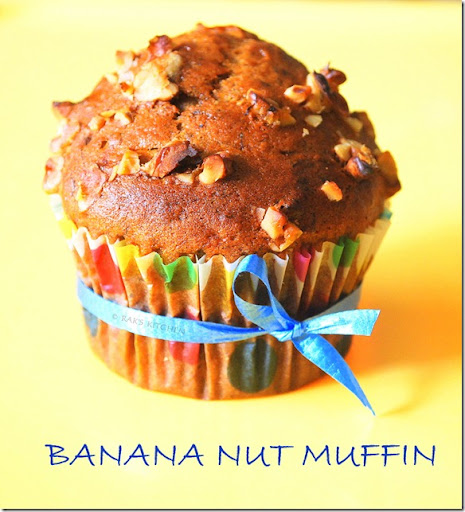 EGGLESS BANANA WALNUT MUFFIN EGGLESS BANANA WALNUT MUFFIN