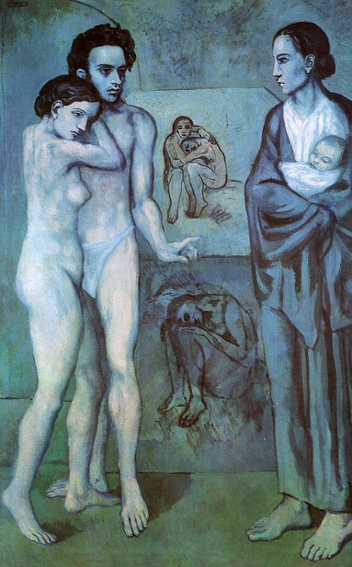 La Vie(1903,oil on canvas)