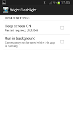 Bright flashlight & strobe poster 4