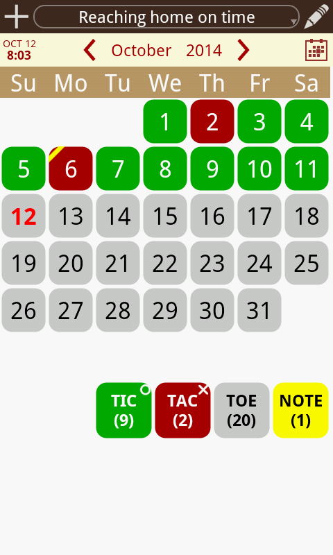 Habit Calendar - Android Apps on Google Play