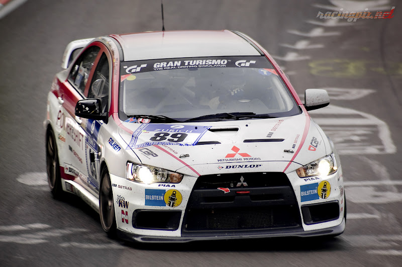 Special Transmission in Nurburgring 24 EVO X EvolutionM Mitsubishi